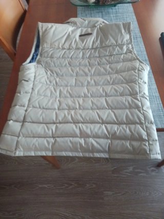 Chaleco Massimo Dutti Beige Mujer