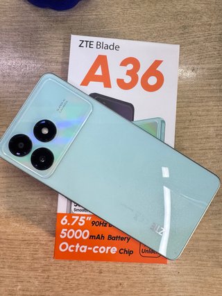 ZTE Blade A36 Verde Solo se ha usado durante 7 día