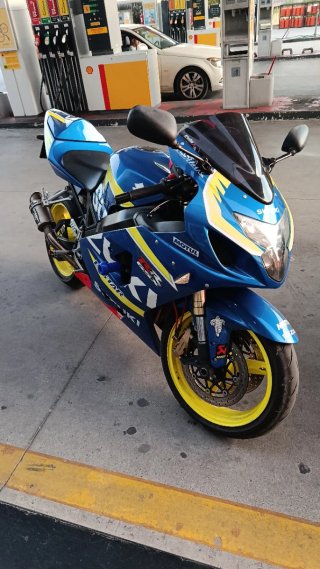 Suzuki GSX-R 600 K5 Azul/Amarillo