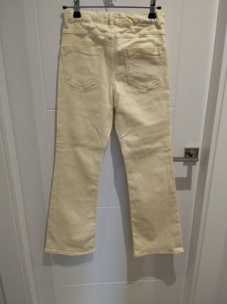 Pantalón vaquero niña MNG amarillo