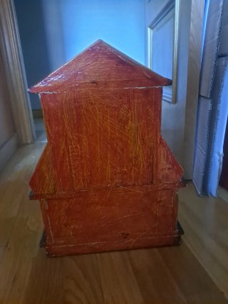 Mueble joyero grande madera años 90/2000