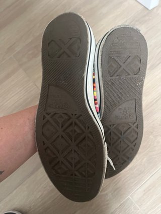 Converse multicolor rayas
