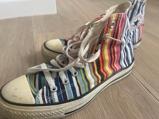 Converse multicolor rayas