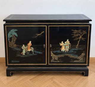 Mueble oriental lacado estilo chino