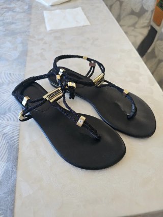 Sandalias Guess Negras Talla 37