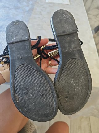 Sandalias Guess Negras Talla 37
