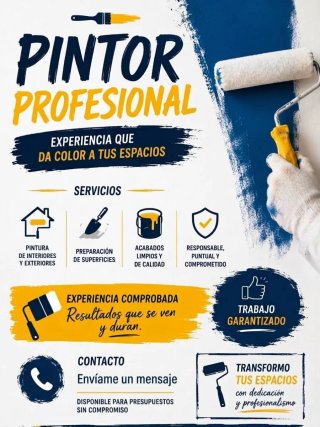 Pintor Profesional particular, Experiencia y Calid