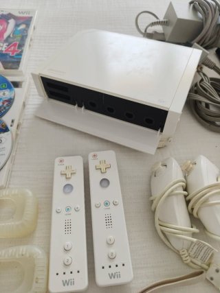Consola Nintendo Wii retrocompatibile in bianco