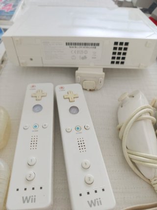 Consola Nintendo Wii retrocompatibile in bianco
