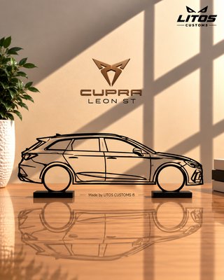 CUPRA León ST Maqueta Silueta 20cm