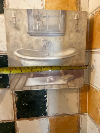 Quadro da Bagno Vintage