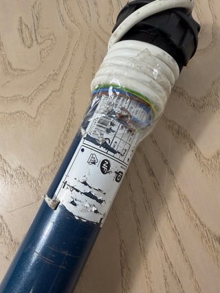 Motor Tubular Azul