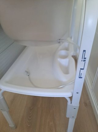 Bañera y cambiador para bebé