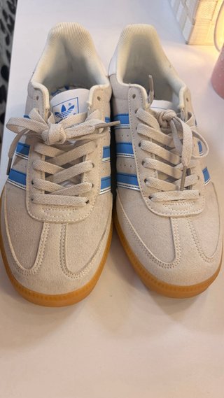 Zapatillas Adidas Gazelle Beige/Azul