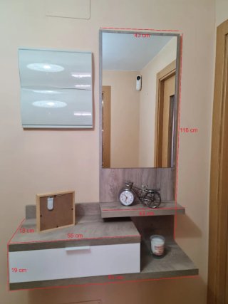 Mueble de entrada moderno