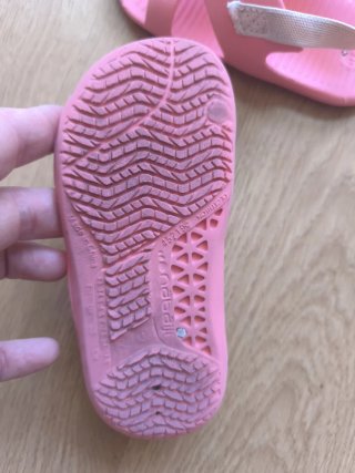 Chanclas rosas talla 23-24