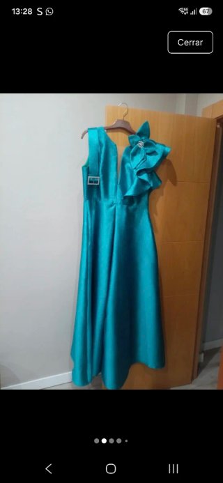 Vestido de fiesta azul