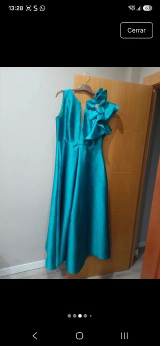 Vestido de fiesta azul