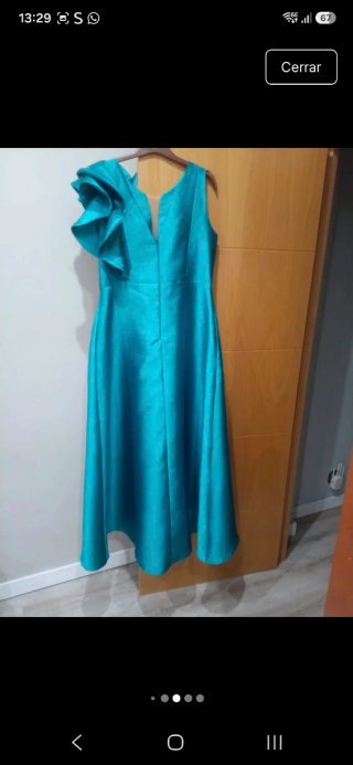 Vestido de fiesta azul
