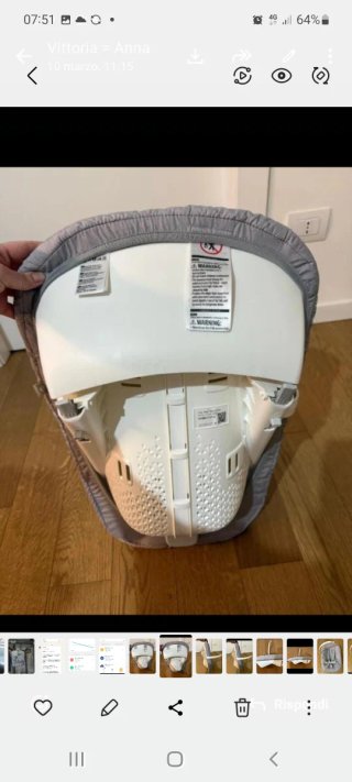 Riduttore neonato Stokke Tripp Trapp con arco gioc