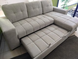 Chaise longue/Cama REVERSIBLE con arcón