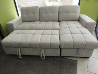 Chaise longue/Cama REVERSIBLE con arcón