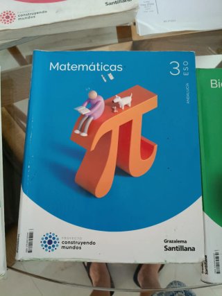 Libros de texto 3°ESO
