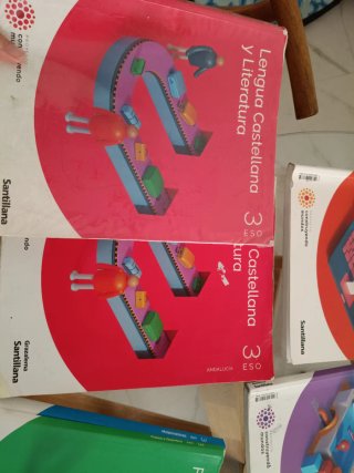 Libros de texto 3°ESO