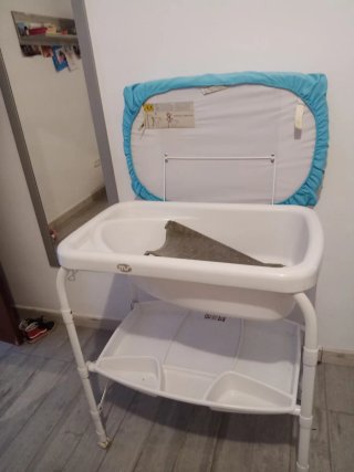Bañera cambiador bebé