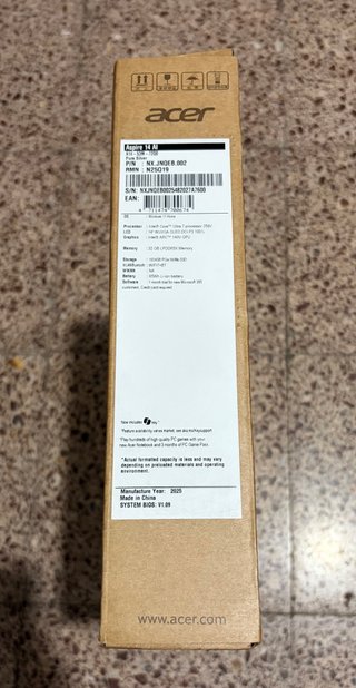 acer aspire 14 AL 53M-72Q0 32 de ram