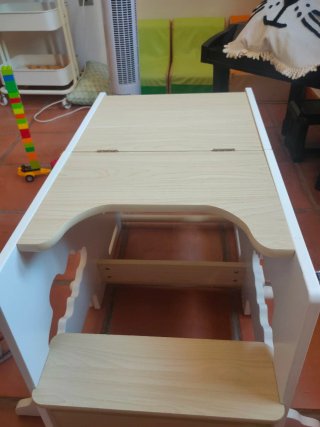 Torre de aprendizaje infantil + mesa
