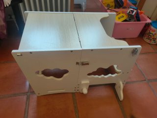 Torre de aprendizaje infantil + mesa