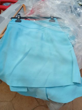 Traje de chaqueta azul
