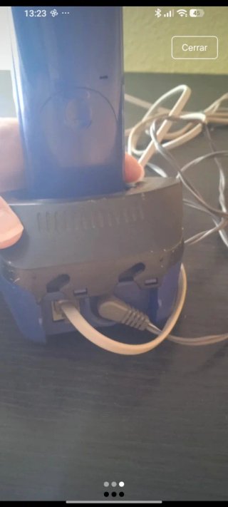 Teléfono Inalámbrico Panasonic Negro/Azul