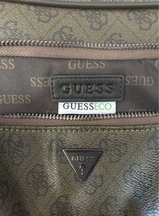 Bandolera Guess Verde/Negro