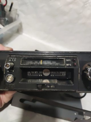 Radio Cassette Coche Vintage Shebro AM/FM