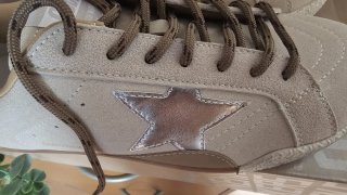 Zapatillas Golden Goose Beige/Plata
