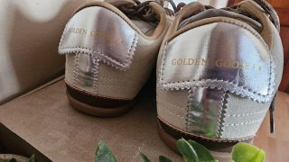 Zapatillas Golden Goose Beige/Plata