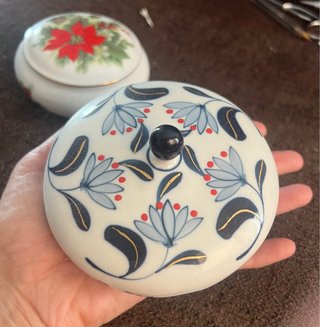 Joyeros de porcelana vintage limoges