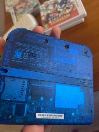 Nintendo 2DS Blu Trasparente