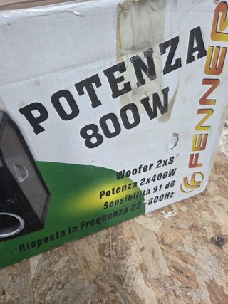 Subwoofer FENNER 800W