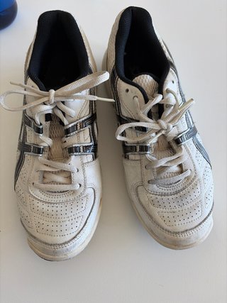 ASICS Gel-Dedicate zapatillas tenis/pádel blancas