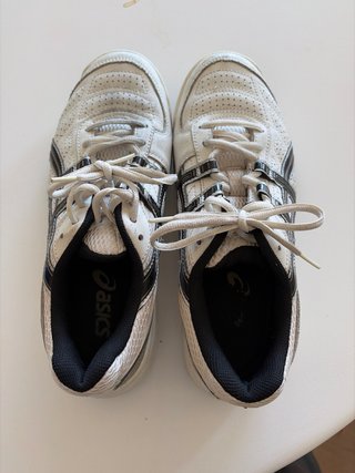 ASICS Gel-Dedicate zapatillas tenis/pádel blancas
