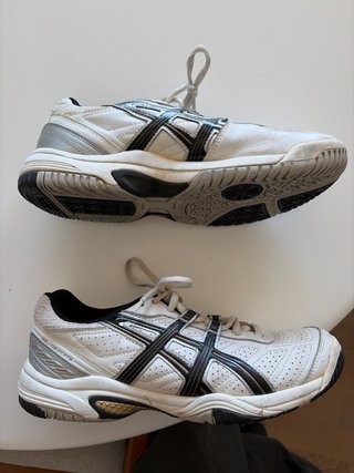 ASICS Gel-Dedicate zapatillas tenis/pádel blancas