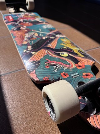 Longboard Twin Tip Fibra de Vidrio
