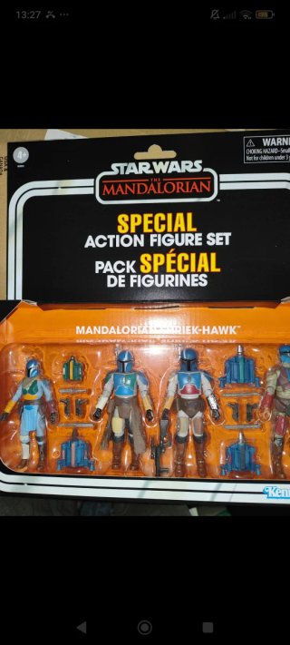 Star Wars Mandalorian Set Figuras Shriek TVC