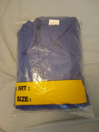 Mono de trabajo azul nuevo. Talla 56