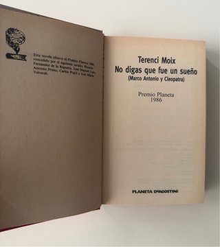 No digas que fue un sueño