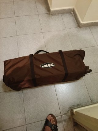 Cuna de viaje plegable
