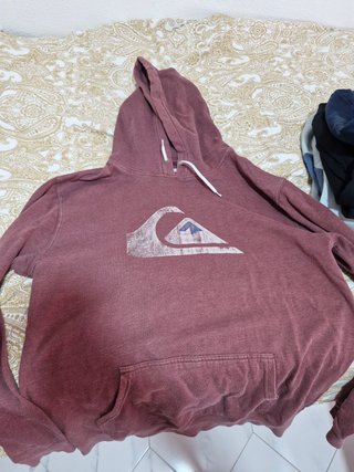 Sudadera Quiksilver Roja Talla M